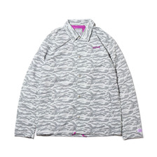 ASICSTIGER Woven Camo Jakcket GLACIER GREY 2191A122-020画像