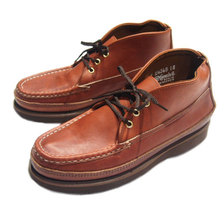 Russell Moccasin #200-27WV TRIPLE VAMP SPORTING CLAY CHUKKA brown画像