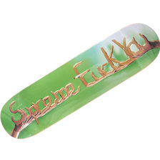 Supreme 18FW Fuck You Skateboard GREEN画像