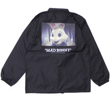 MILK BOY &times; BOUNTY HUNTER MAD BUNNY Coach Jacket BLACK画像