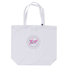 MILK BOY &times; Fragment Design Mister Making Left Tote WHITE画像