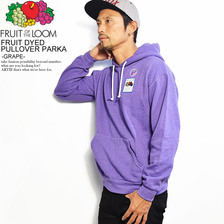 Fruit of the Loom FRUIT DYED PULLOVER PARKA -GRAPE- 023-502FTA画像
