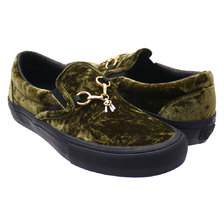 NEEDLES &times; VANS Classic Slip-On GREEN画像