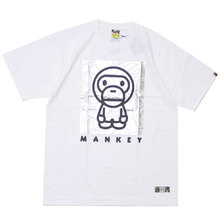 A BATHING APE 18AW BABY MILO BY MANKEY TEE画像