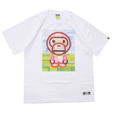 A BATHING APE 18AW BABY MILO BY ADAM LISTER TEE画像