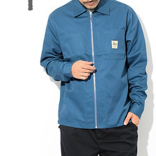 STUSSY Zip Up Work L/S Shirt 1110002画像