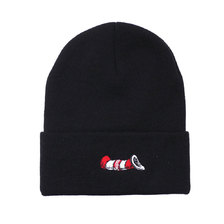 Supreme 18FW Cat in the Hat Beanie BLACK画像