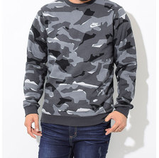 NIKE Club Camo BB Crew Sweat AJ2108画像