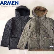 ARMEN REVERSIBLE HOODED JACKET画像