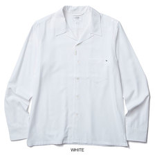 CRIMIE WASHABLE RAYON OPEN LONG SHIRT画像