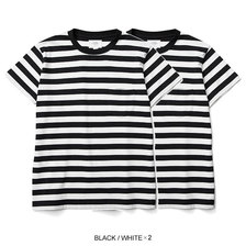 CRIMIE 2P-PACK BORDER T-SHIRT C1K1-CXTE-BD01画像