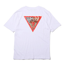 GUESS MEN'S S/SLV OVERSIZED TEE SHIRT_ANIMAL COLLECTION WHITE MI3K8607AT-WHT画像