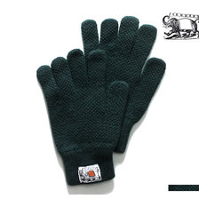 TENDER Co. TYPE 888 MOOR GLOVES PLAIN STITCH BOTTLE GREEN LAMBSWOOL画像