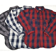 WAREHOUSE Lot 3104 FLANNEL SHIRTS A柄画像