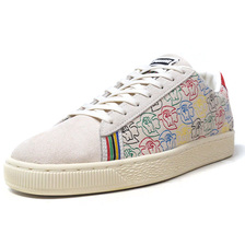 PUMA SUEDE X PWR THRU PCE X EUROPE "POWER THROUGH PEACE PACK" "SUEDE 50th ANNIVERSARY" "KA LIMITED EDITION" O.WHT/RED/MULTI 368182-01画像