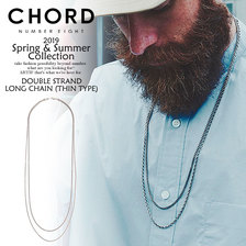 CHORD NUMBER EIGHT DOUBLE STRAND LONG CHAIN (THIN TYPE) N8M1K1-AC08画像