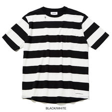 CHORD NUMBER EIGHT BORDER BIG TEE N8M1K1-CS05画像