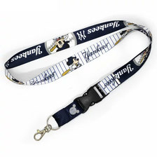 WINCRAFT NEW YORK YANKEES &times; DISNEY MICKY LANYARD/NAVY-WHT NR88753118画像