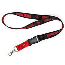 WINCRAFT HOUSTON ROCKETS BREAKAWAY LANYARD REDxBLACK FF1945680画像