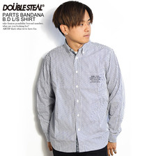 DOUBLE STEAL PARTS BANDANA B.D L/S SHIRT 785-35008画像