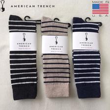 AMERICAN TRENCH Breton striped socks画像