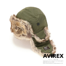 AVIREX AVIATOR FLIGHT CAP 6189161画像