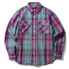 OBEY NELSON WOVEN (LIGHT SAGE MULTI)画像