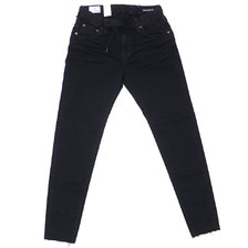 RHC Ron Herman &times; SURT &times; BIG JOHN Jog Slim Tapered Jeans BLACK画像
