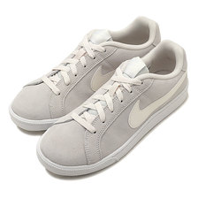 NIKE WMNS COURT ROYALE PREM PHANTOM / WHITE AJ7731-001画像