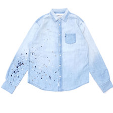 RHC Ron Herman &times; Frank & Eileen Denim LS Shirt INDIGO画像