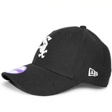 NEW ERA CHICAGO WHITE SOX 9FORTY ADJUSTABLE BLACK NRNE10047516画像