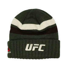 Reebok UFC LOGO CUFFED KNIT BEANIE OLIVE FFRBK2536828画像