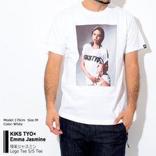 KIKS TYO &times; Emma Jasmine 瑛茉ジャスミン Logo Tee S/S Tee KT1808EMA-01画像