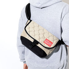 Manhattan Portage 18FW Quilting Fabric Casual Small Messenger Bag Limited MP1605JRQLT18画像