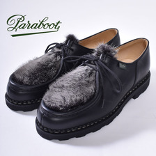 paraboot MICHAEL NOIRE-LIS NOIR MINK画像