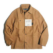 LC King Mfg LOT46LC カバーオール ブラウン ダック チョアコート画像