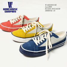 WAREHOUSE Lot 3600 SUEDE SNEAKER画像