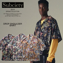 Subciety DROP SHOULDER SHIRT 108-22366画像