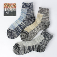 GOHEMP &times; ANONYMOUSISM WOOLY PILE QUARTER SOCKS GHG0024GLL画像