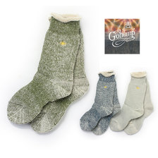 GOHEMP &times; ANONYMOUSISM LOW GAUGE PILE CREW SOCKS GHG0028GLL画像