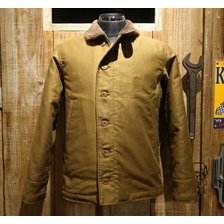 COLIMBO HUNTING GOODS OBSERVER JACKET #N-1 1st KHAKI CUSTOM ZT-0151画像
