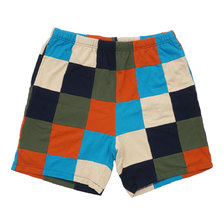 Supreme 18FW Patchwork Pique Short NAVY画像