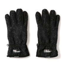 APPLEBUM 18AW Flannel Glove BLACK画像