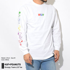 HUF &times; PEANUTS Snoopy Years L/S Tee TS00642画像
