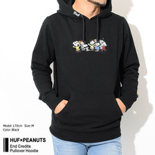 HUF &times; PEANUTS UTS End Credits Pullover Hood FL00080画像