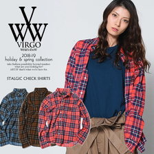 VIRGO STALGIC CHECK SHIRTS VG-SH-196画像