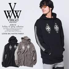 VIRGO LOOSE BIG NATIVE PARKA VG-SWT-117画像
