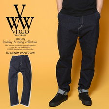 VIRGO 3D DENIM PANTS O/W VG-PT-217画像