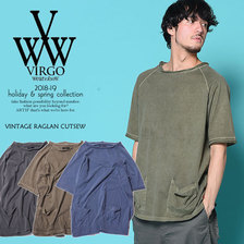 VIRGO VINTAGE RAGLAN CUTSEW VG-CUT-381画像