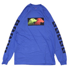 LQQK Studio x BIG LOVE RECORDS LONG T-SHIRT BLUE画像
